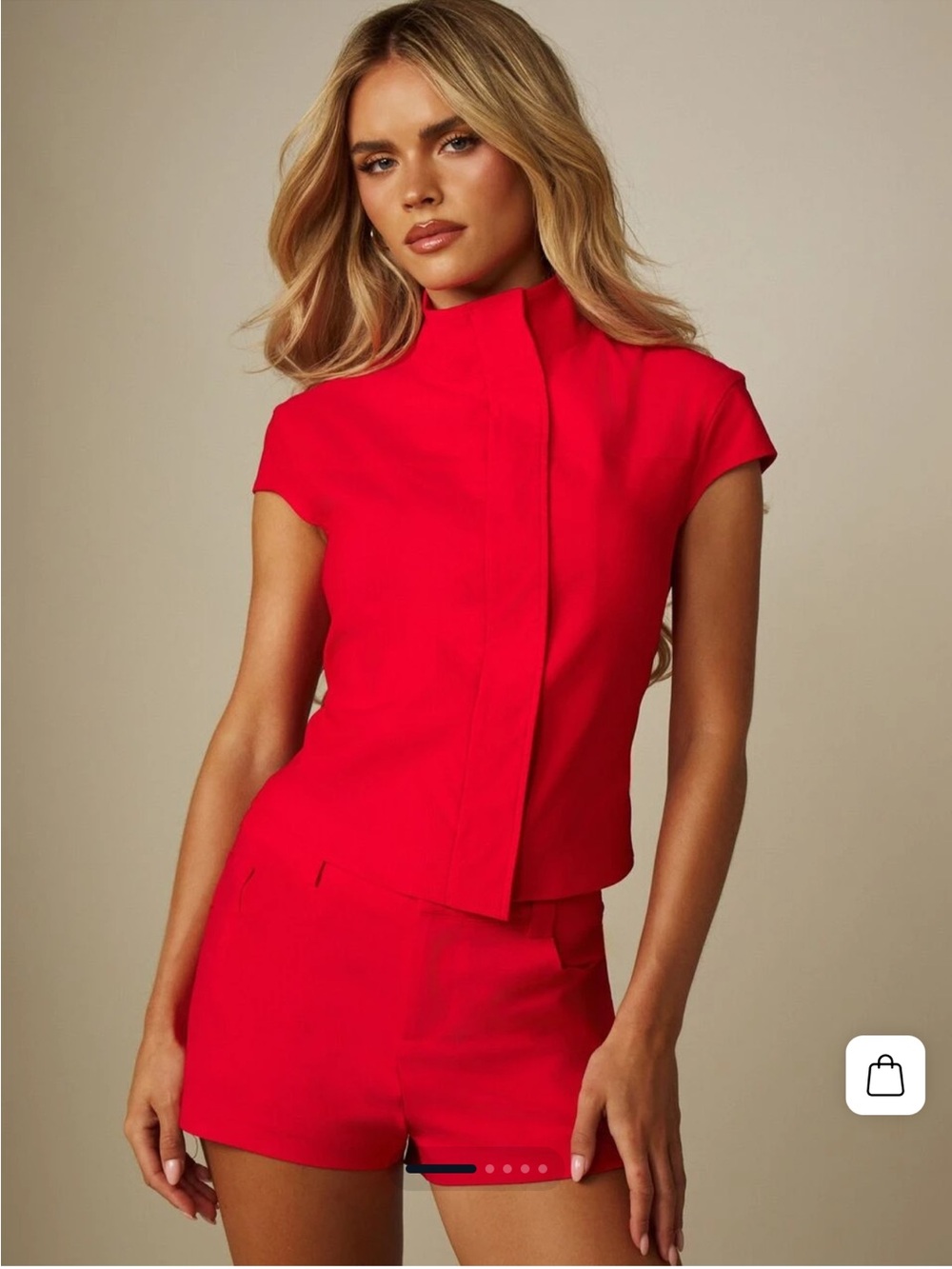MISSGUIDED RED TOP